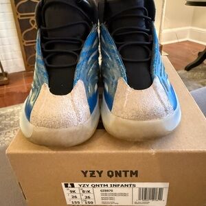 YZY QNTM Infants Blue Sneakers